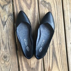 Dr scholl's black women 7 flats